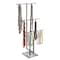 Azar Displays Three-Tier Adjustable Chrome Necklace Counter Display 300653 - alternate 2